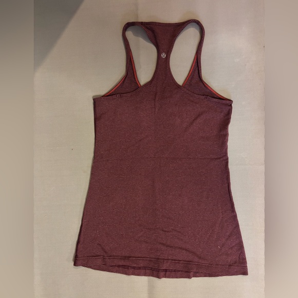 Lululemon CRB Microstripe Burgundy - Picture 2 of 3
